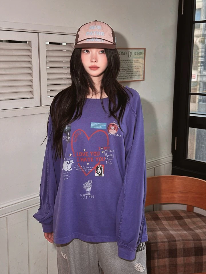Love You Tee by Sugar Case for Women - view 11