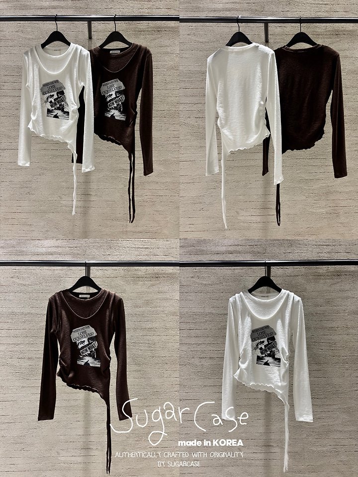 Now Layered Tee by Sugar Case for Women - view 2