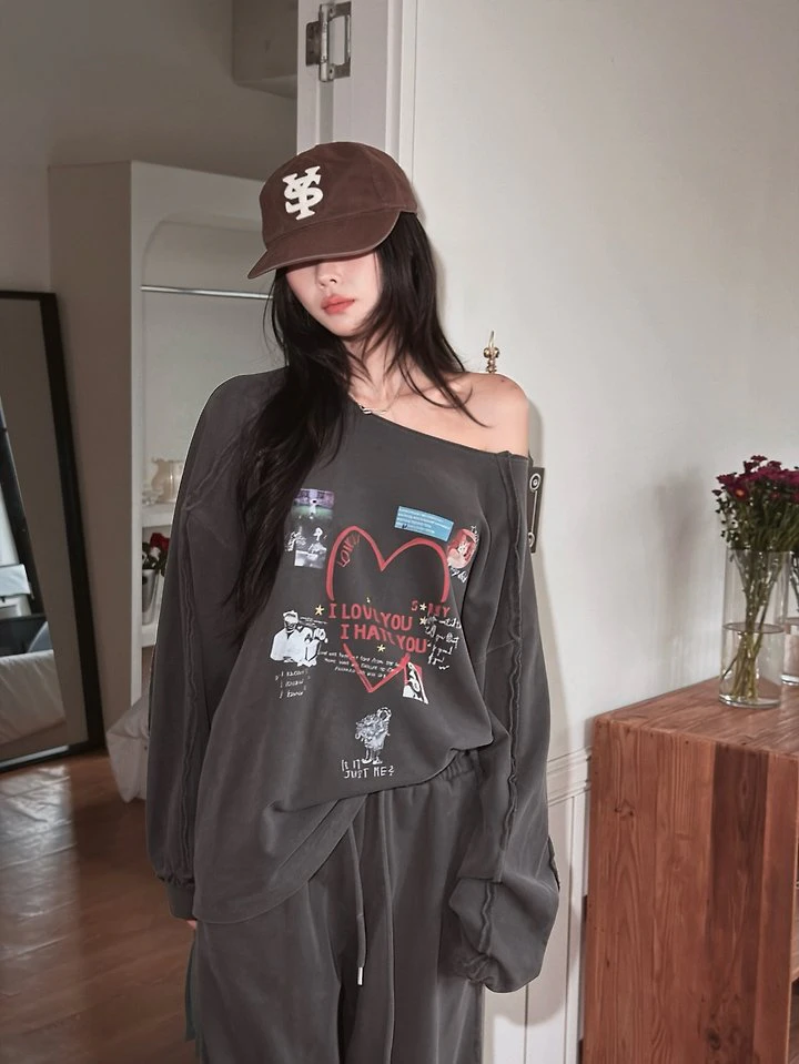 Love You Tee by Sugar Case for Women - view 2