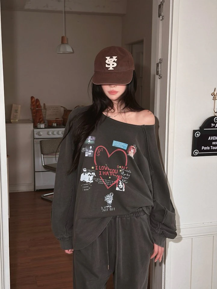 Love You Tee by Sugar Case for Women - view 3