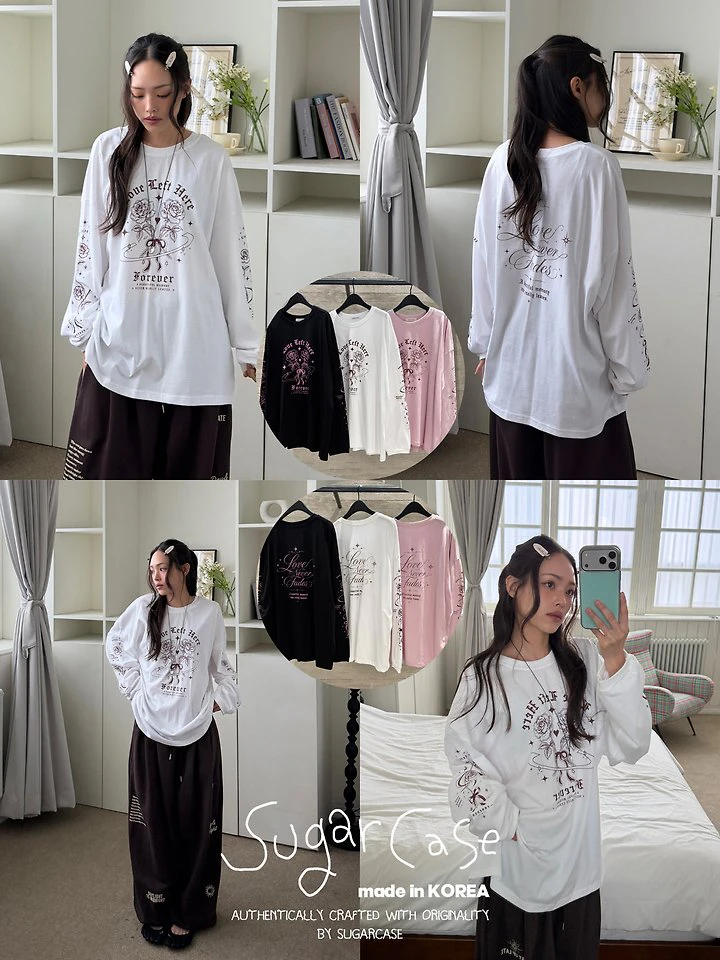 Love Rose Tee by Sugar Case for Women - view 1
