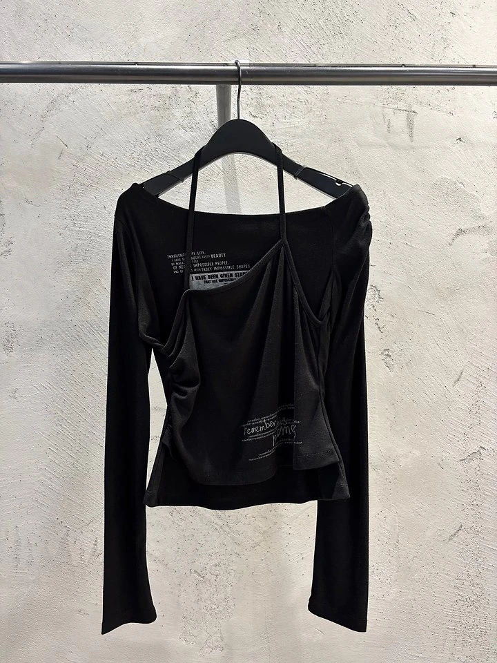 Moment Halter Neck Tee by Sugar Case for Women - view 6