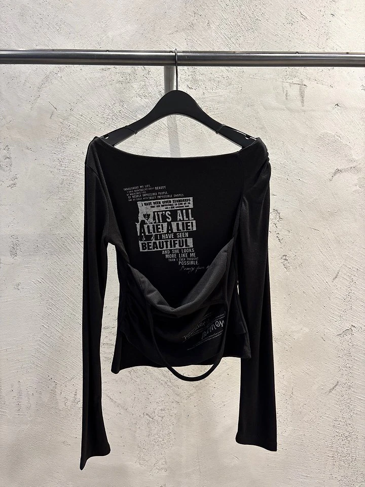 Moment Halter Neck Tee by Sugar Case for Women - view 8