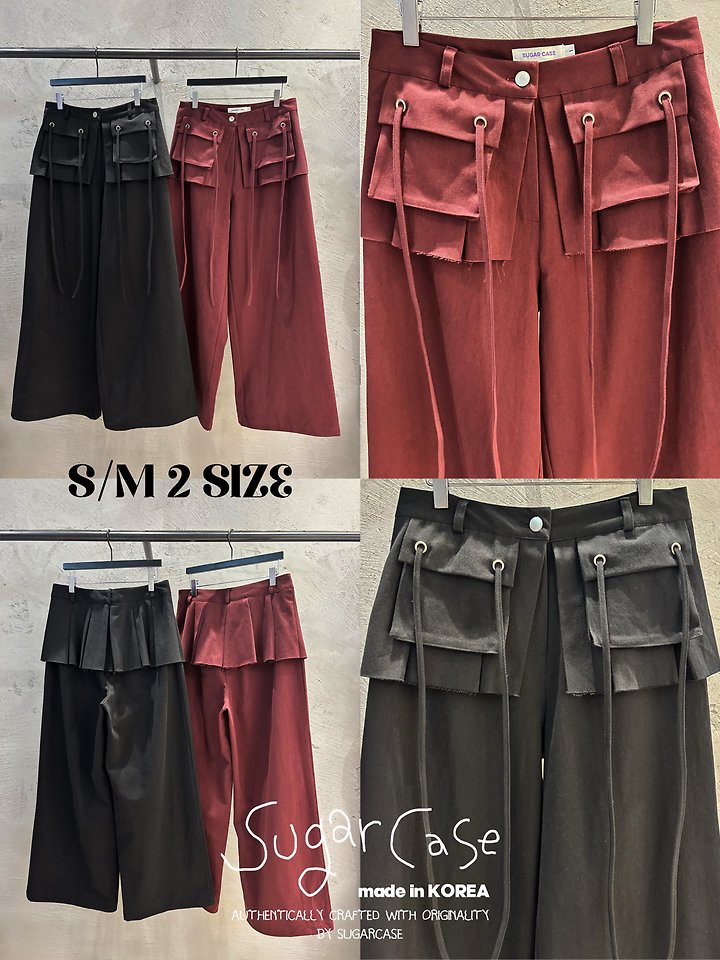 Pleats Pocket Pants by Sugar Case for Women - view 7