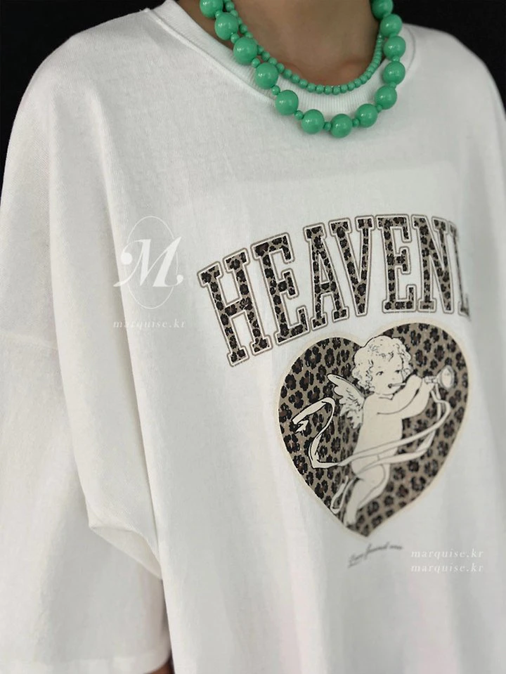 Leopard Angel Tee by Sugar Case for Women - view 4