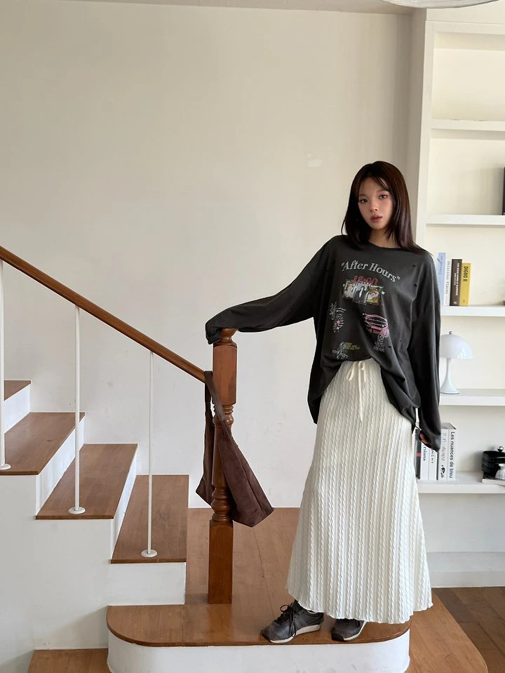 Twist Long Skirt by Sugar Case for Women - view 1
