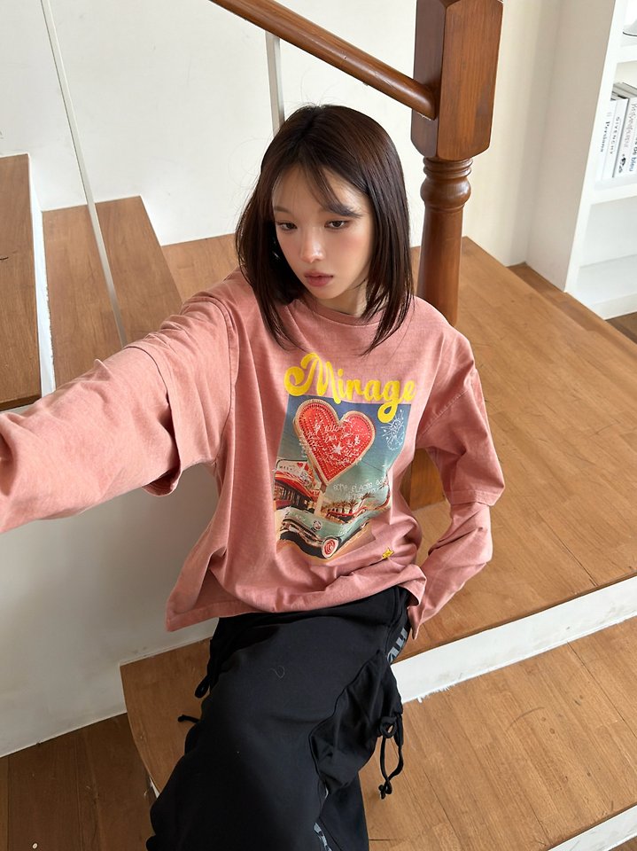 Mirage Layered Tee by Sugar Case for Women - view 2