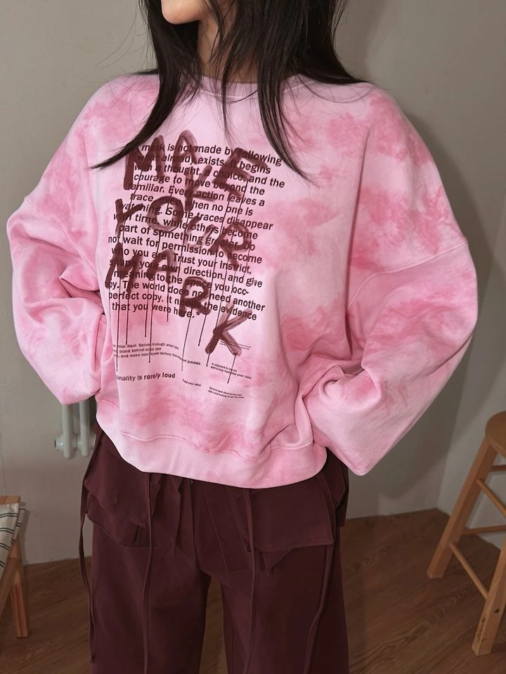 Mark Water Pigment Sweatshirts by Sugar Case for Women - view 11