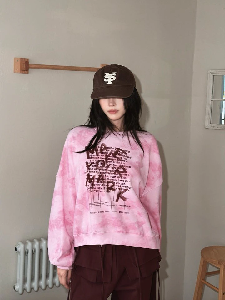 Mark Water Pigment Sweatshirts by Sugar Case for Women - view 7