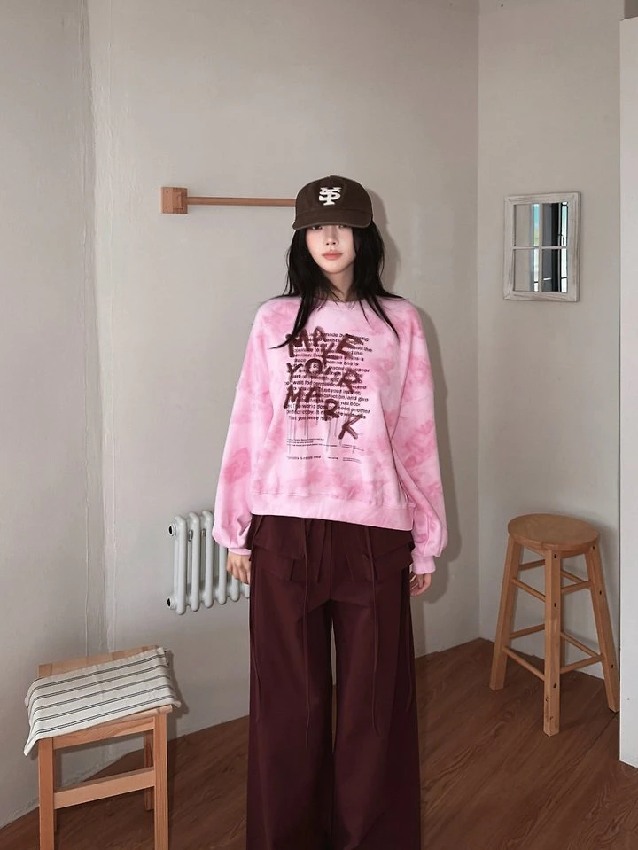 Mark Water Pigment Sweatshirts by Sugar Case for Women - view 9