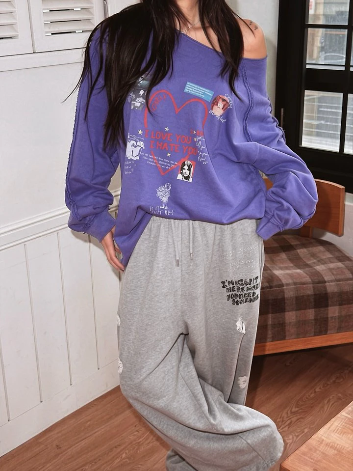 Love You Tee by Sugar Case for Women - view 8