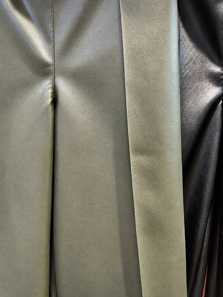 Faux Leather 8-Part Pants by The Fine.b for Women - view 2
