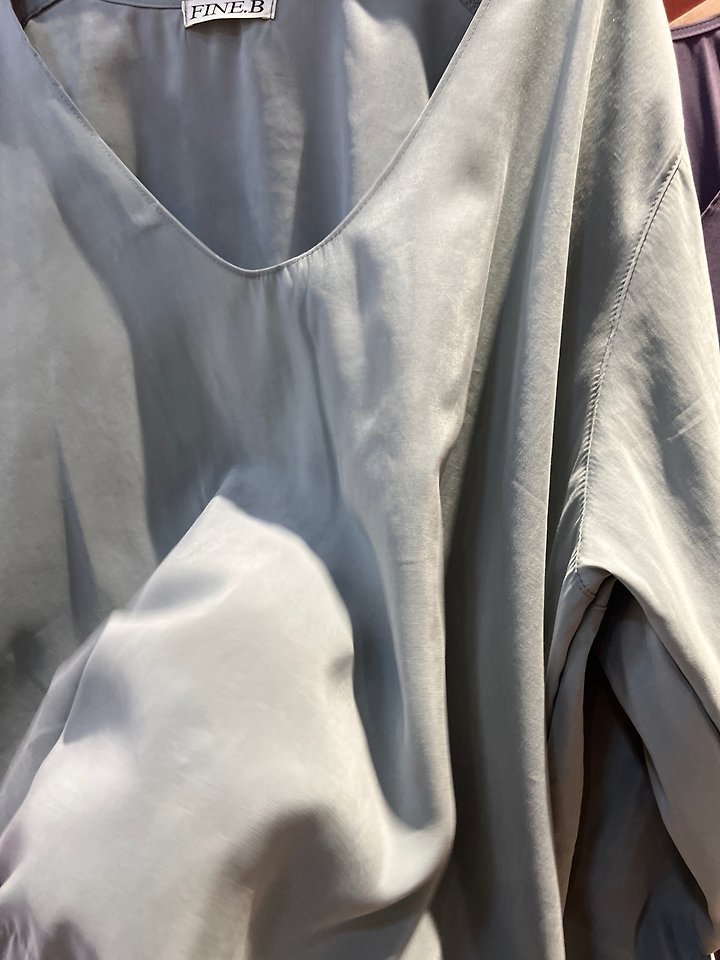 Cupro U Blouse by The Fine.b for Women - view 11