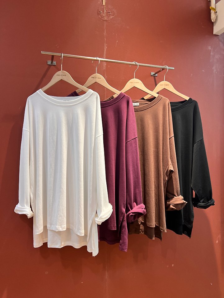 Yogurt Boxy Tee by The Fine.b for Women - view 6