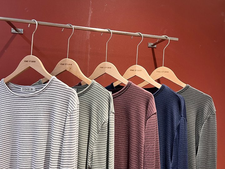 Pigment Stripe Tee by The Fine.b for Women - view 9
