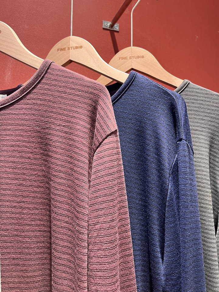 Pigment Stripe Tee by The Fine.b for Women - view 11