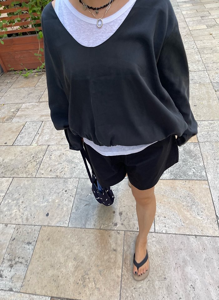 Cupro U Blouse by The Fine.b for Women - view 6