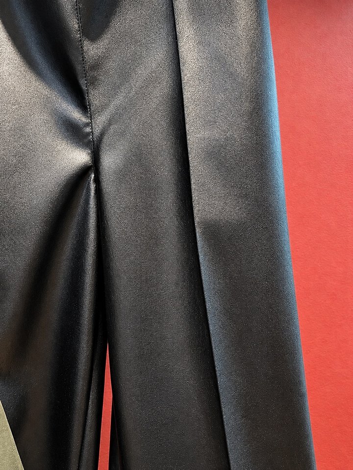Faux Leather 8-Part Pants by The Fine.b for Women - view 3