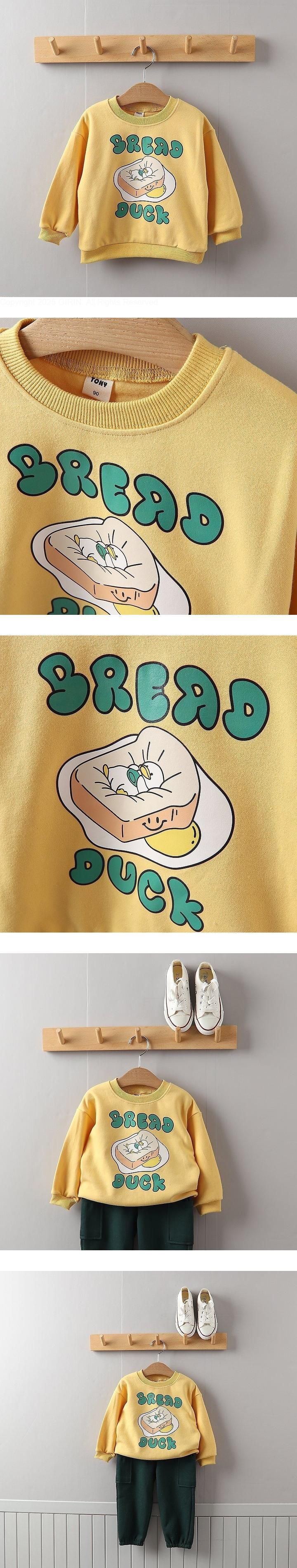 Bread Duck Sweatshirt by Tony for Child - view 1