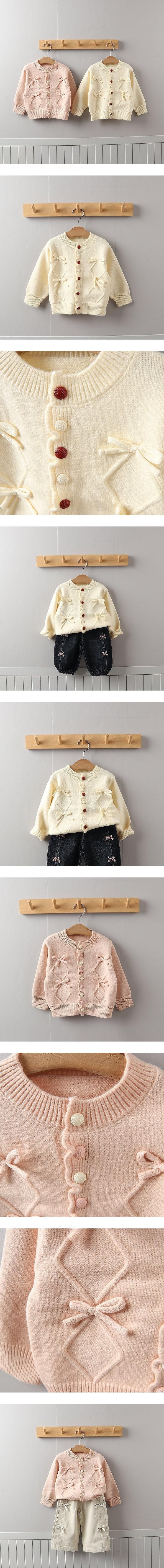 Ribbon Knit Cardigan by Tony for Child - view 1
