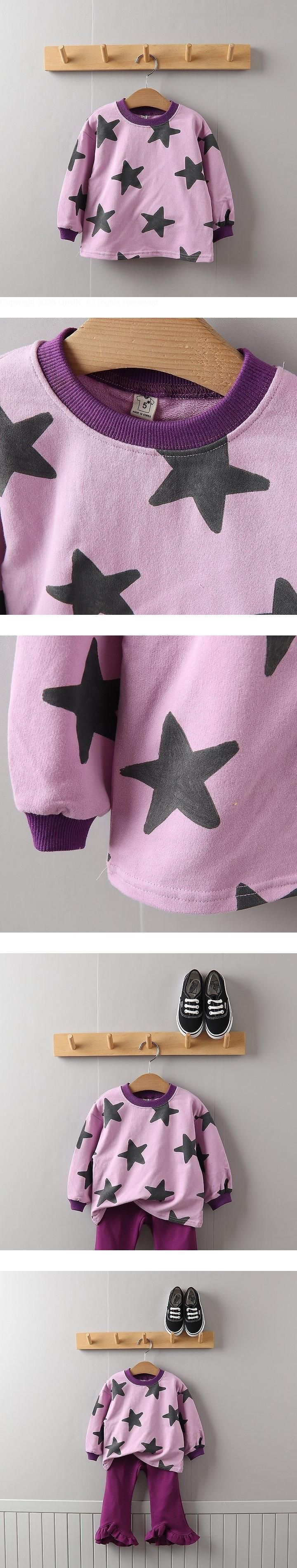 Star Sweatshirt by Tony for Child - view 1