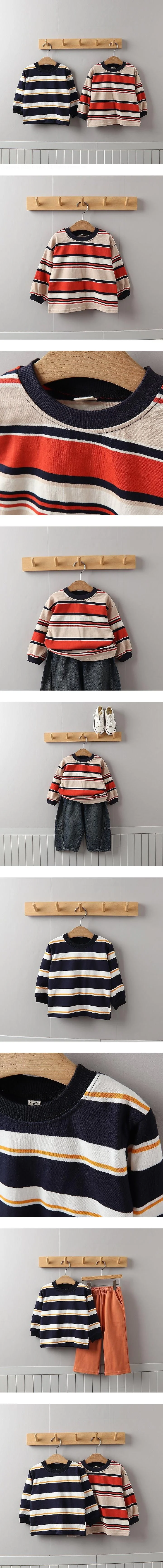 Striped Sweatshirt-2 by Tony for Child - view 1