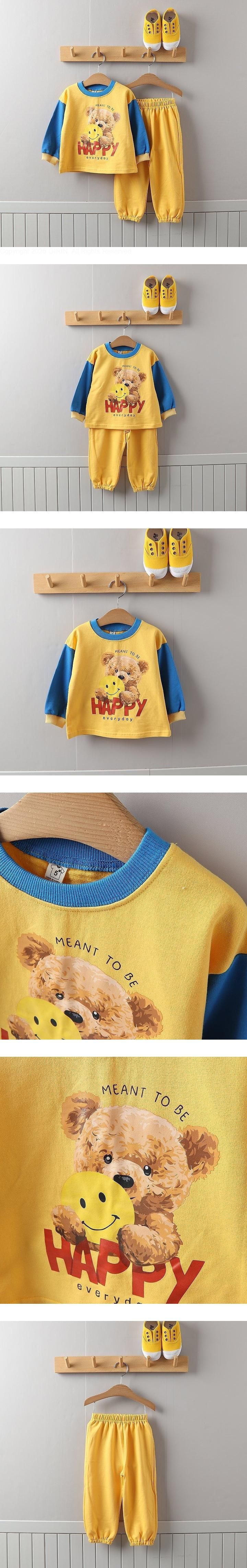 Happy Bear Top & Bottom Set by Tony for Child - view 1