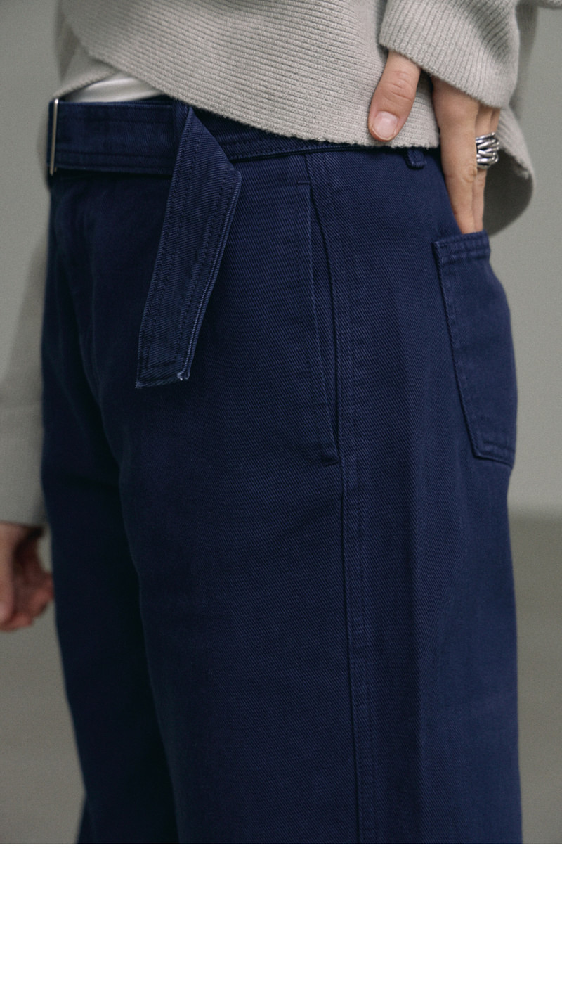 Belt Denim Pants by Understanding for Women - view 11
