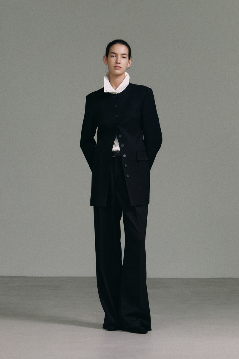 Mood Button Jacket with Scarf by Understanding for Women - view 9