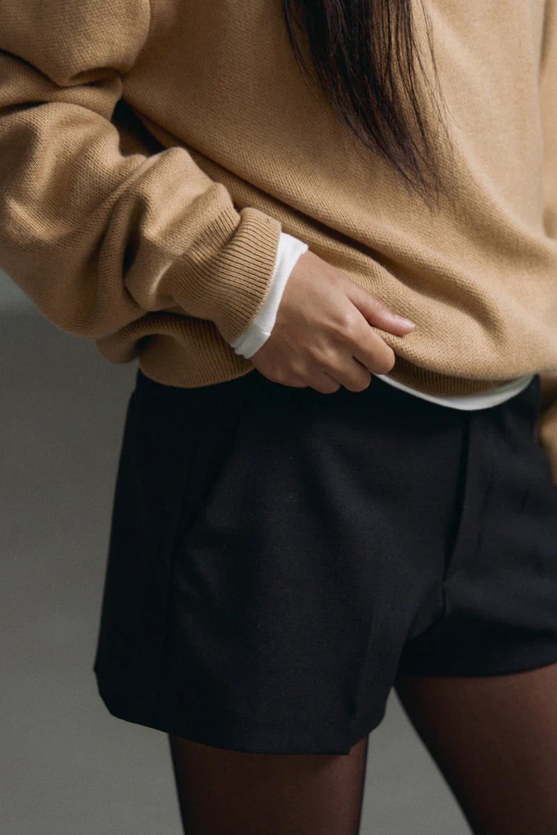 Half Zip-up Knit Pullover by Understanding for Women - view 5