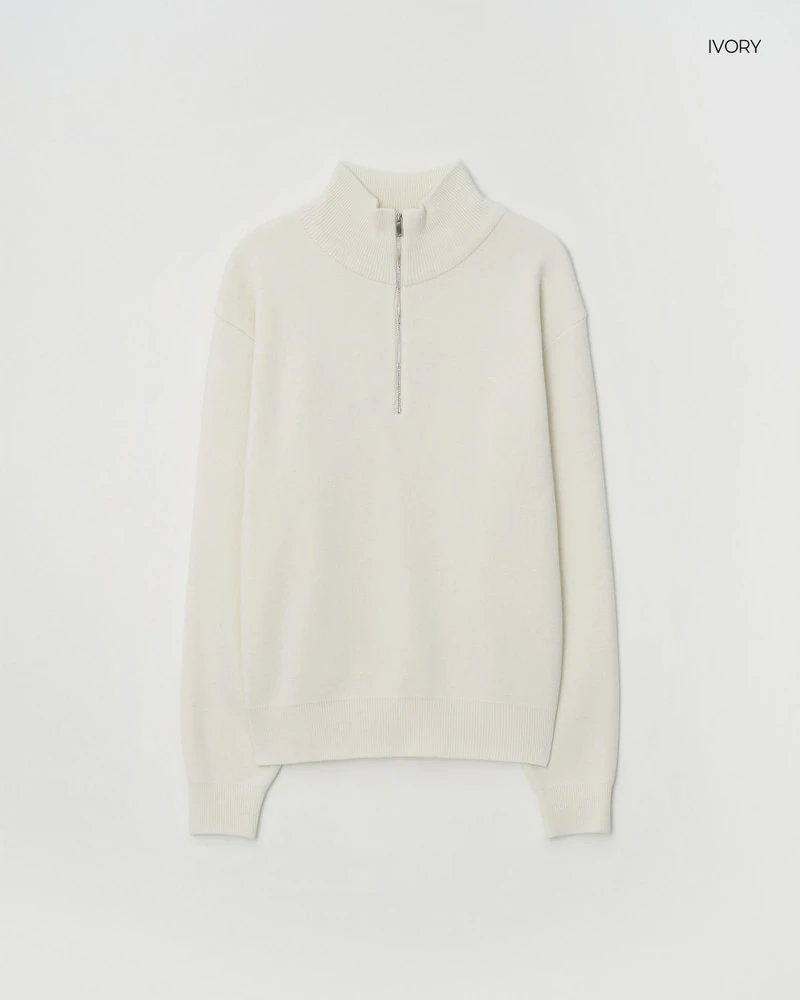 Half Zip-up Knit Pullover by Understanding for Women - view 9