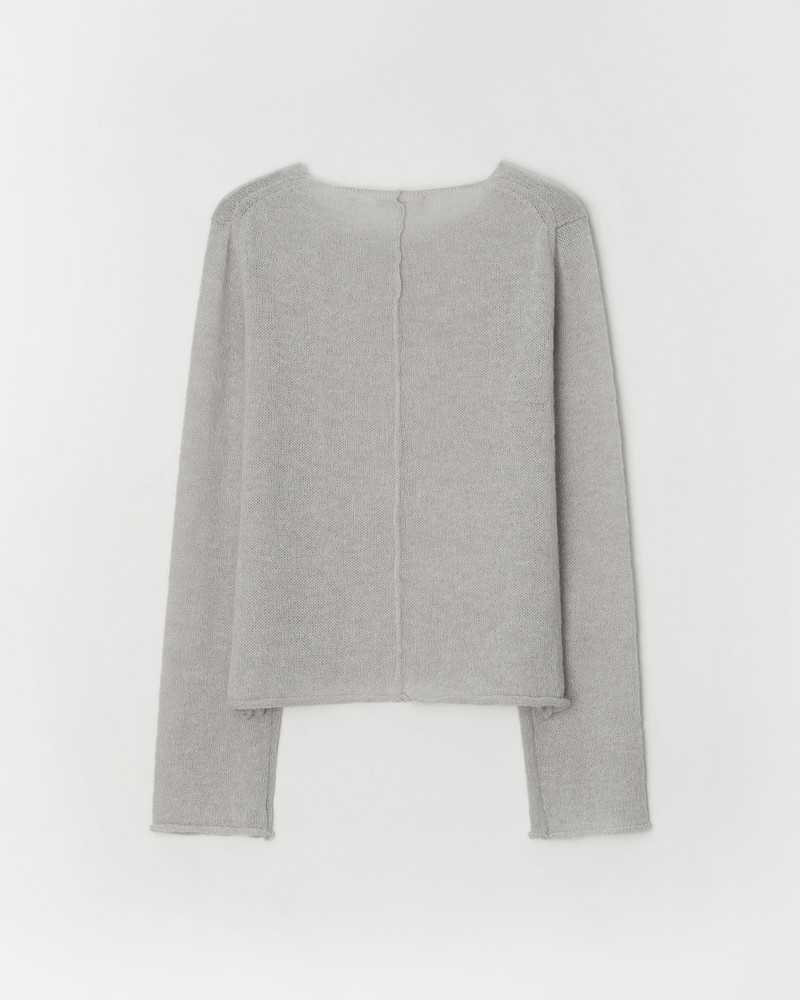 Seethrough Hair Round Knit Top by Understanding for Women - view 5