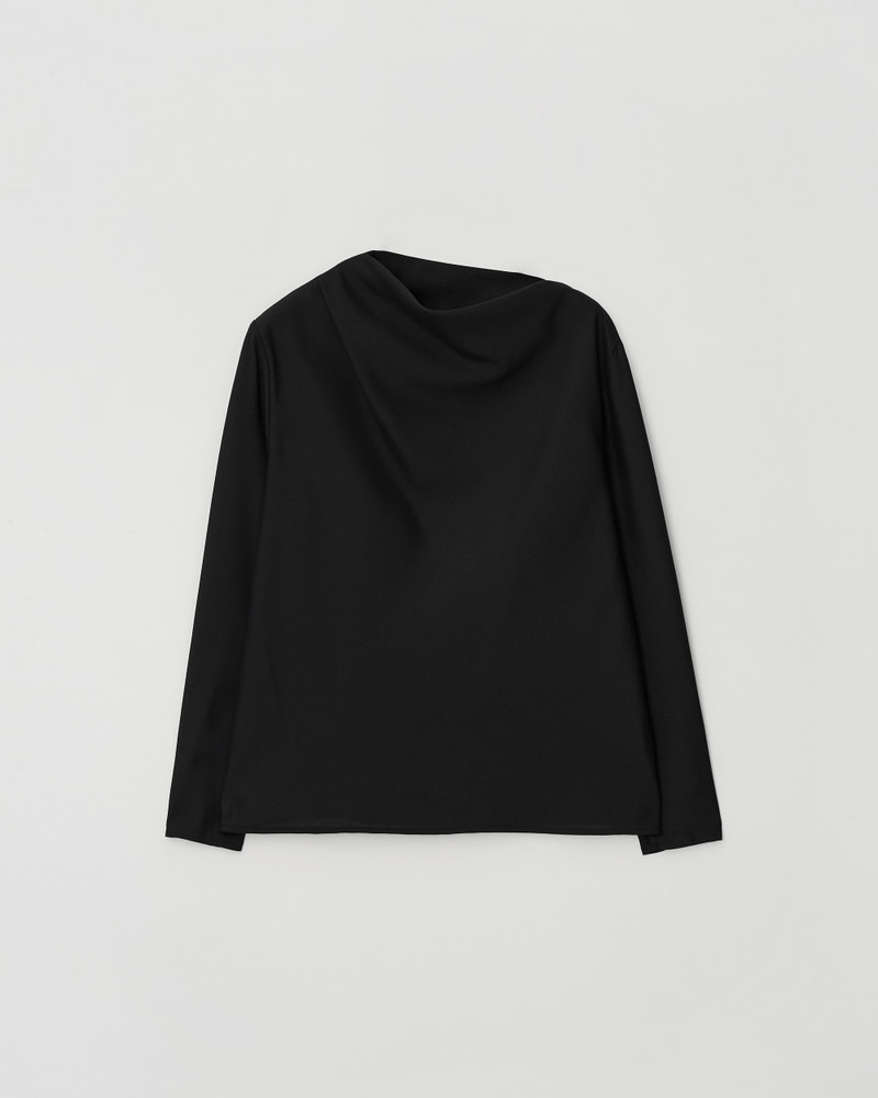 Half Neck Unbalance Blouse by Understanding for Women - view 8