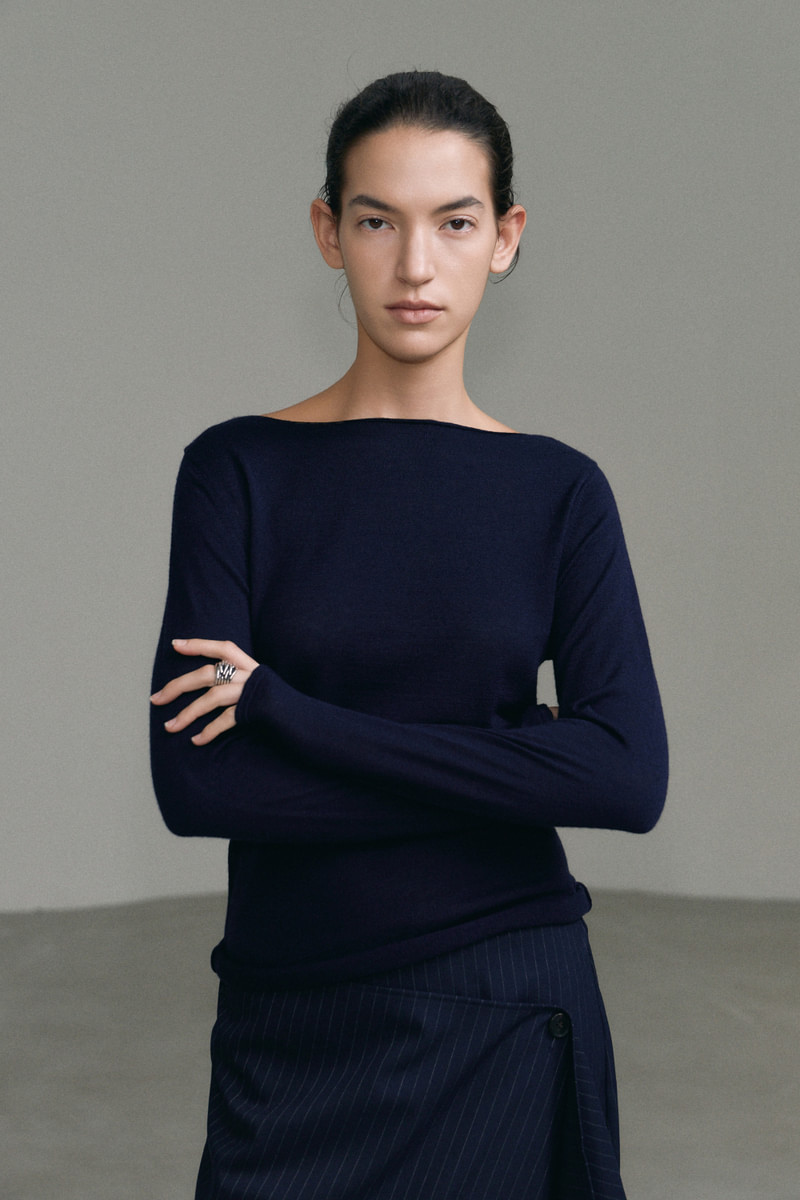 Dekki Boatneck Knit Top by Understanding for Women - view 12