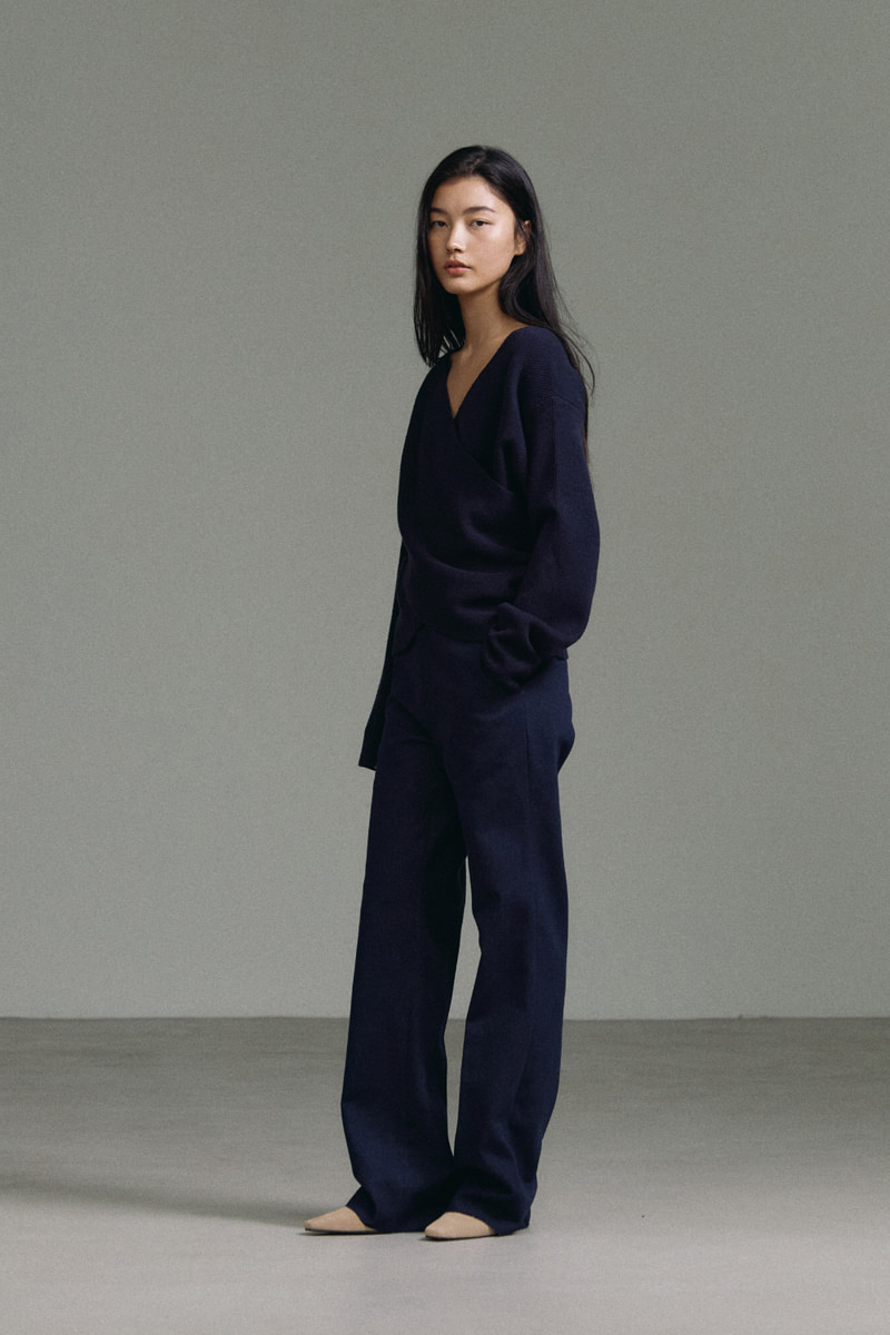 Reverse Wrap Knit Top by Understanding for Women - view 9