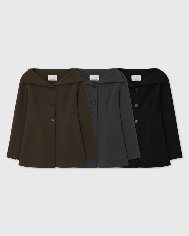 Off Shoulder Jacket by Understanding for Women - view 1