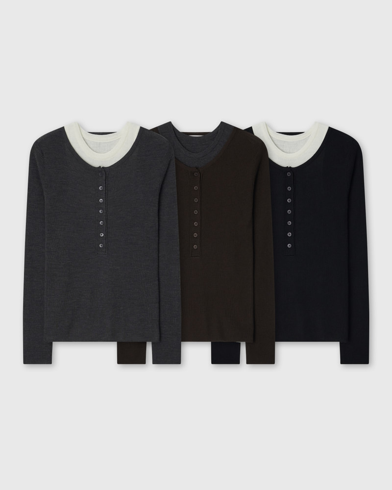 Colored Double Knit Top by Understanding for Women - view 6