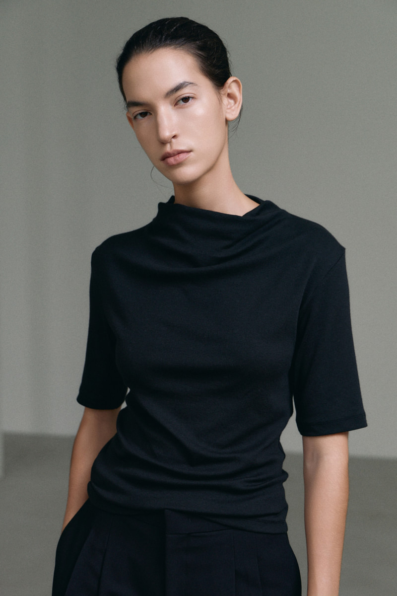Half Turtleneck Hull Tee by Understanding for Women - view 8