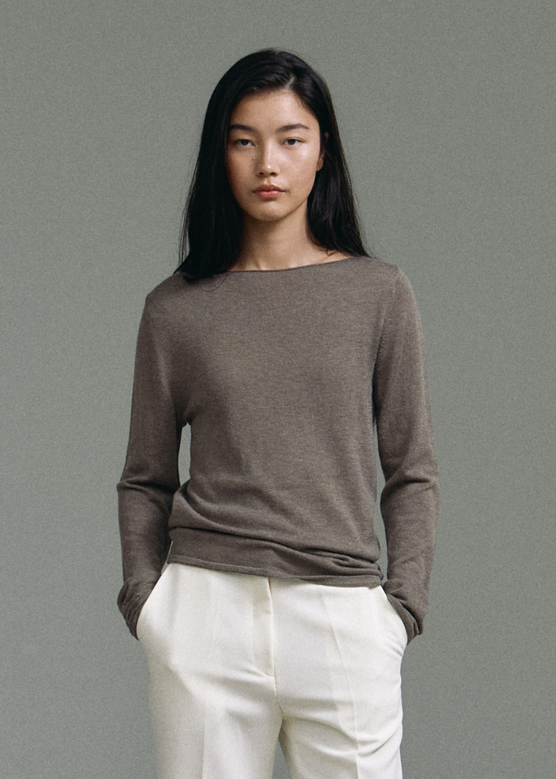 Dekki Boatneck Knit Top by Understanding for Women - view 5
