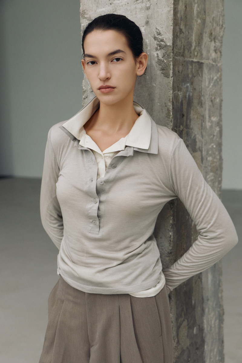 Cash Collar Tee by Understanding for Women - view 10
