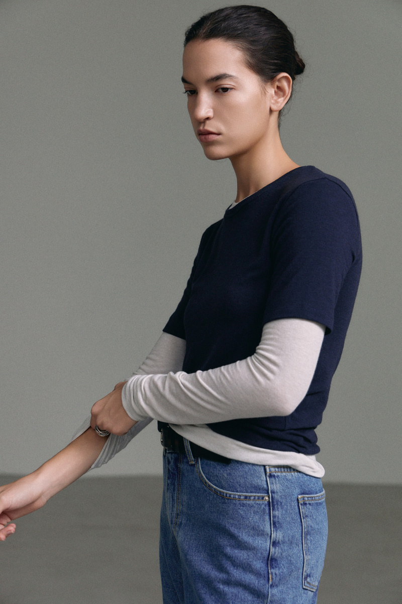 Colored Layered Tee by Understanding for Women - view 8