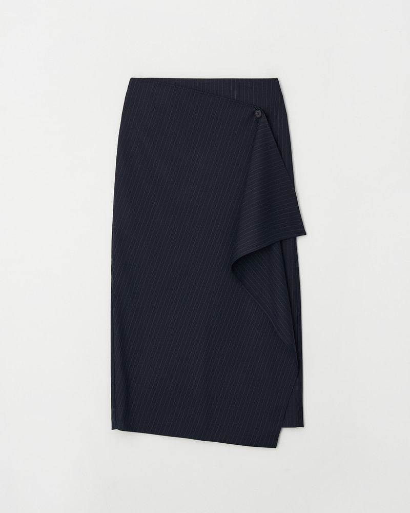 Drape Pencil Long Skirt by Understanding for Women - view 2