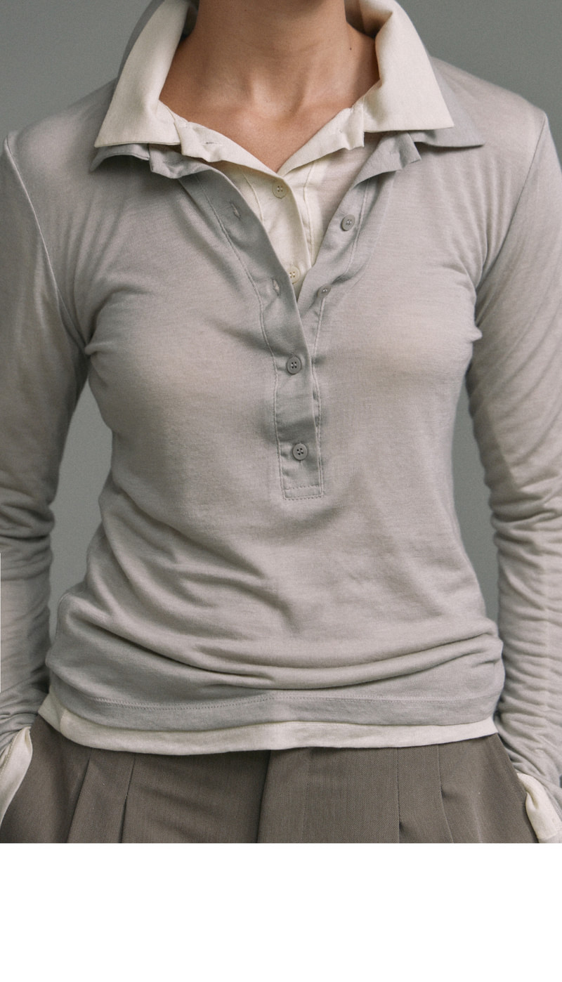 Cash Collar Tee by Understanding for Women - view 11