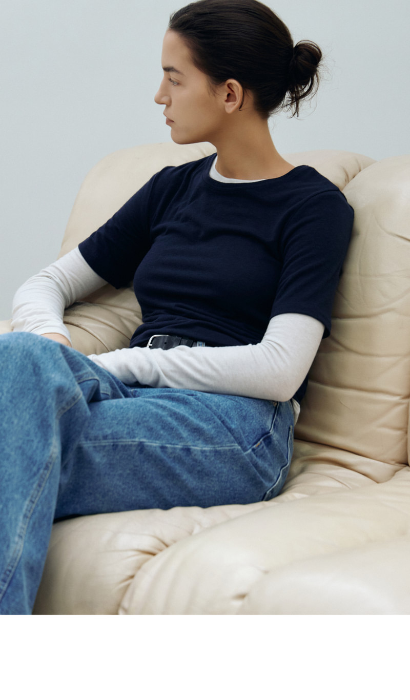 Colored Layered Tee by Understanding for Women - view 9
