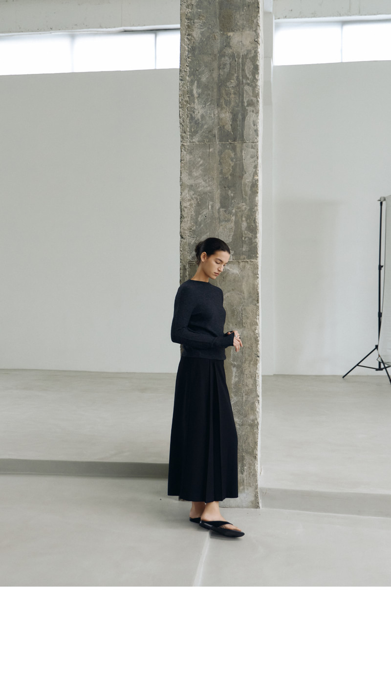 Side Pleats Skirt by Understanding for Women - view 11