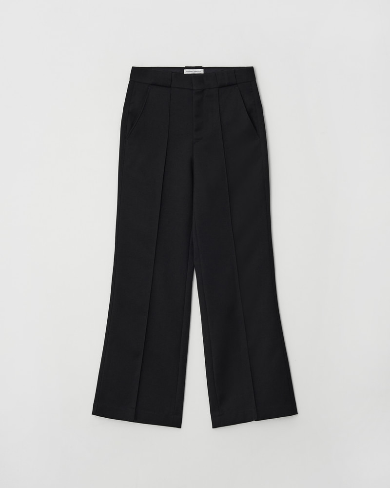 Ring Pocket Pintuck Straight Slacks by Understanding for Women - view 3