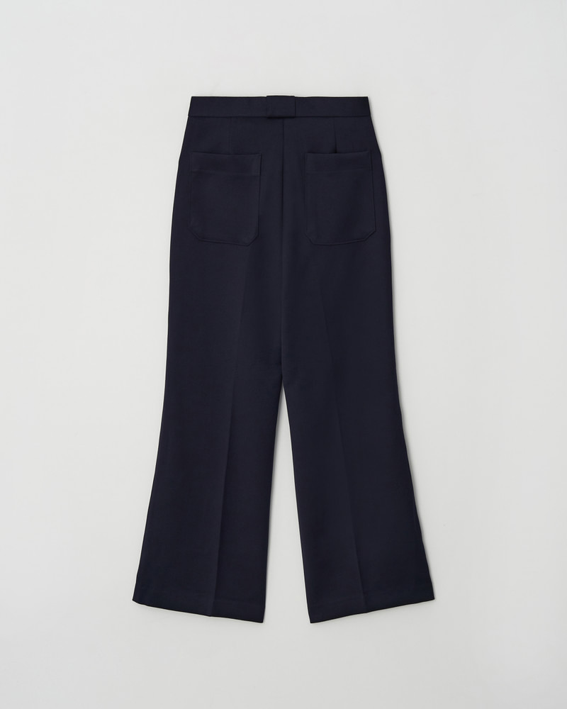 Ring Pocket Pintuck Straight Slacks by Understanding for Women - view 4