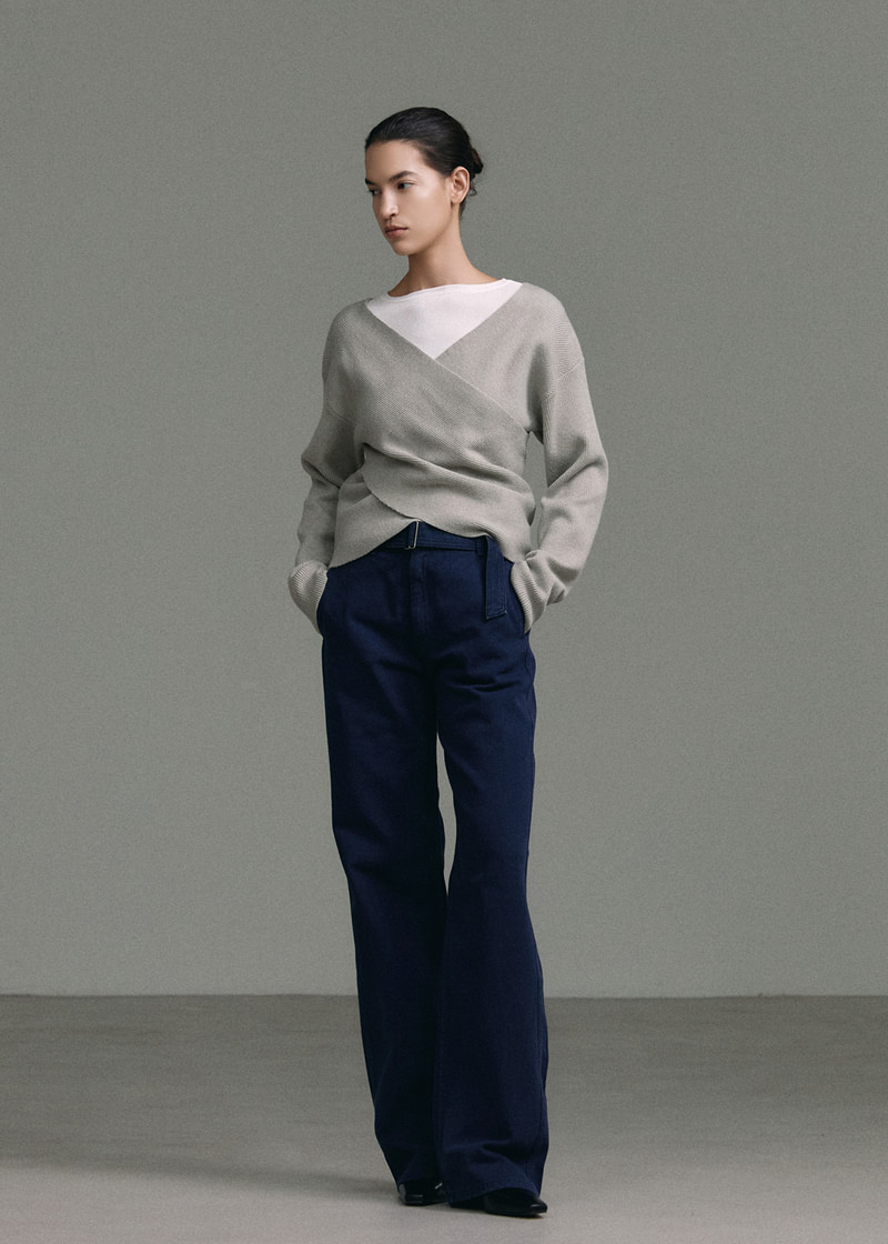 Belt Denim Pants by Understanding for Women - view 4
