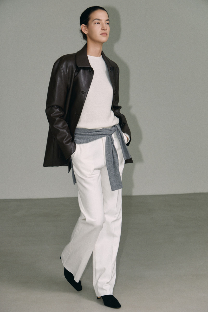Tobaco Leather Jacket by Understanding for Women - view 7