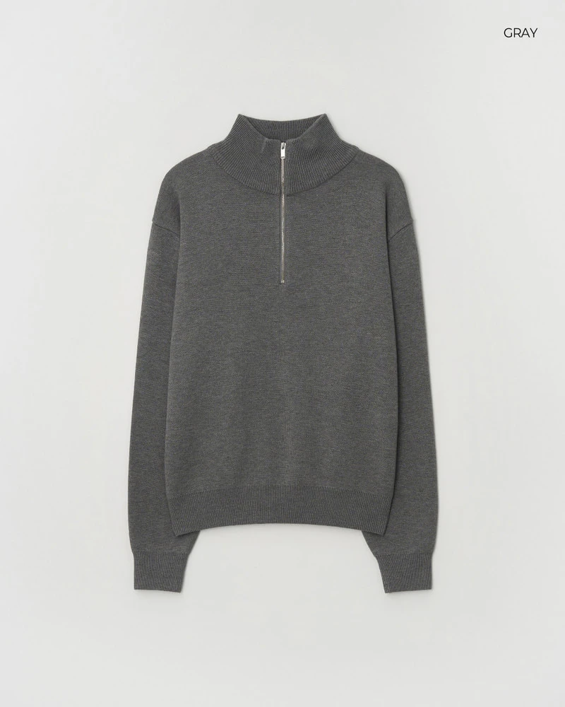 Half Zip-up Knit Pullover by Understanding for Women - view 10
